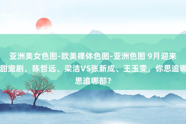 亚洲美女色图-欧美裸体色图-亚洲色图 9月迎来2部甜宠剧，陈哲远、梁洁VS张新成、王玉雯，你思追哪部？